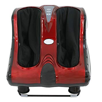 Shiatsu Foot and Leg Massager Maroon