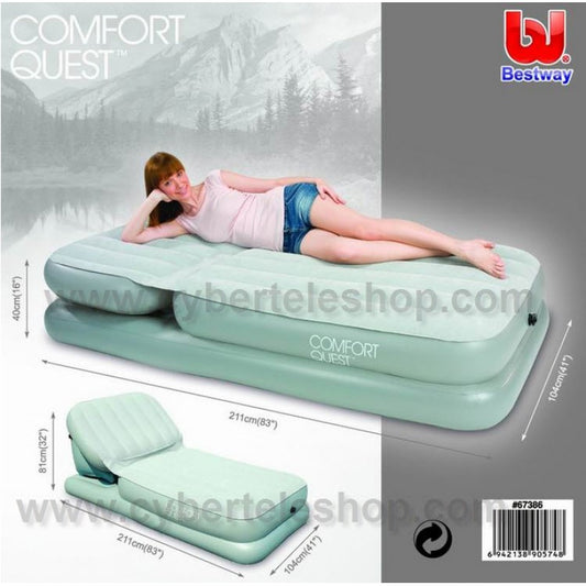 Single Bed with Back Rest Pakistan