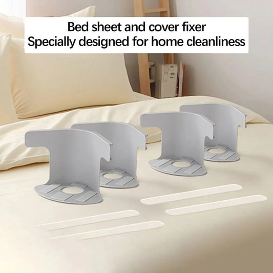 Bedsheet Holder with Strip - Pack of 4 Holders
