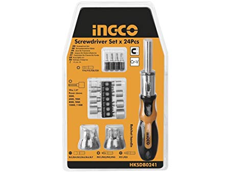 INGCO 24 Pieces Screwdriver Set HKSDB0241