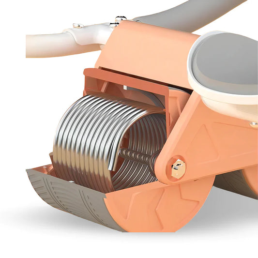 Automatic Ab Roller Wheel with Arm support & Mobile Stand and Timer