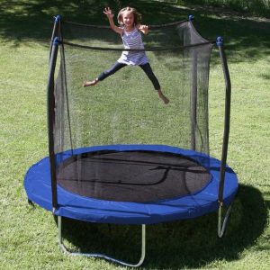 8-Foot Trampoline with Safety Enclosure